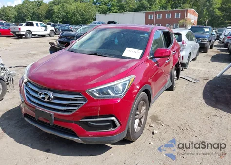 2017 Hyundai Santa Fe Sport 2.4L из США, поврежденный, VIN 5XYZT3LB6HG432143